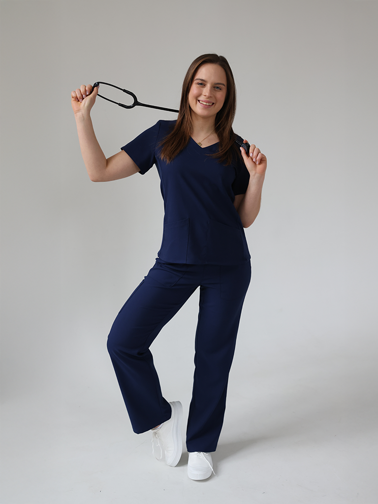 Ninja pants MED z prostą nogawką