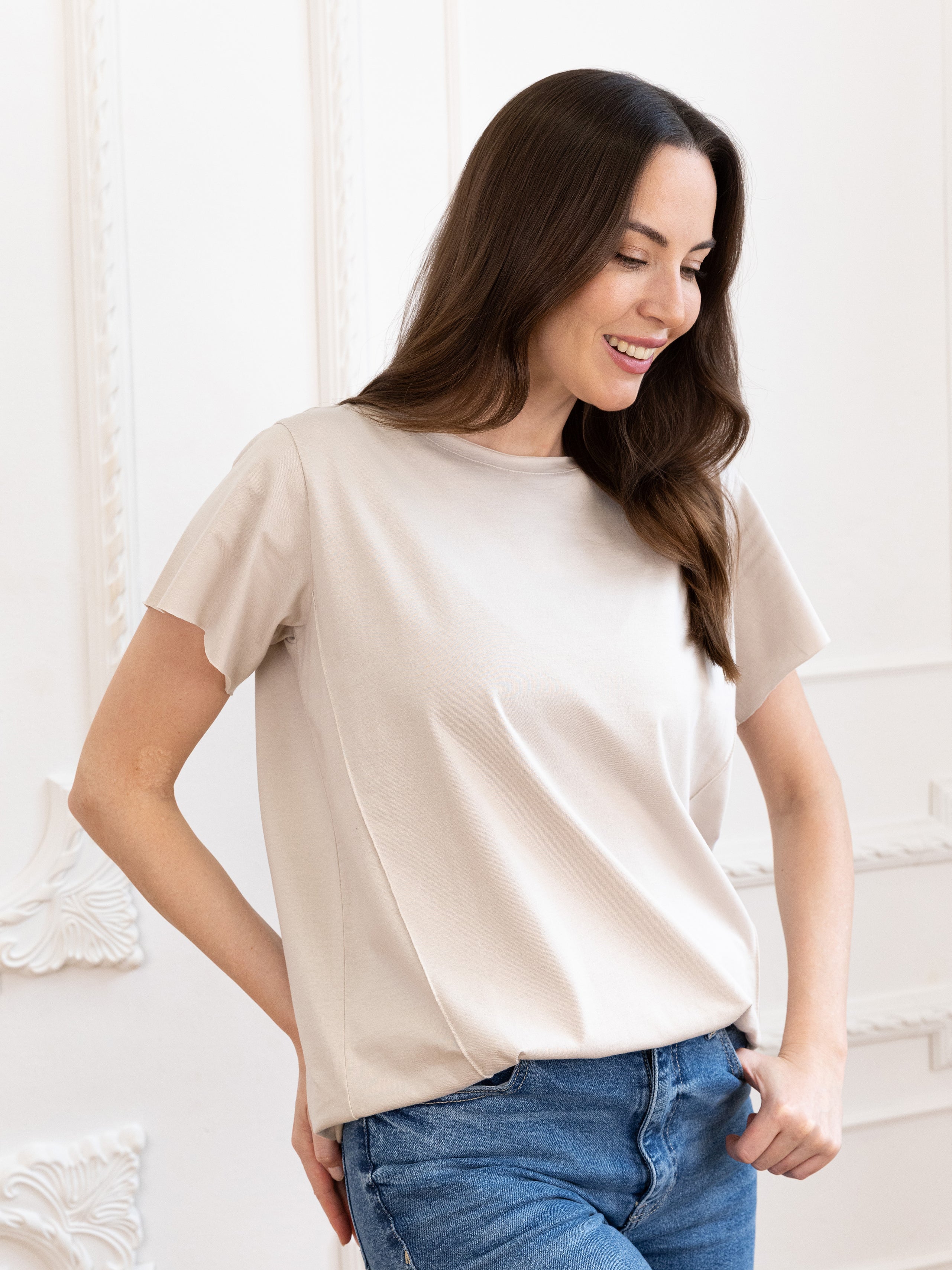 T-shirt Ola krótki rękaw