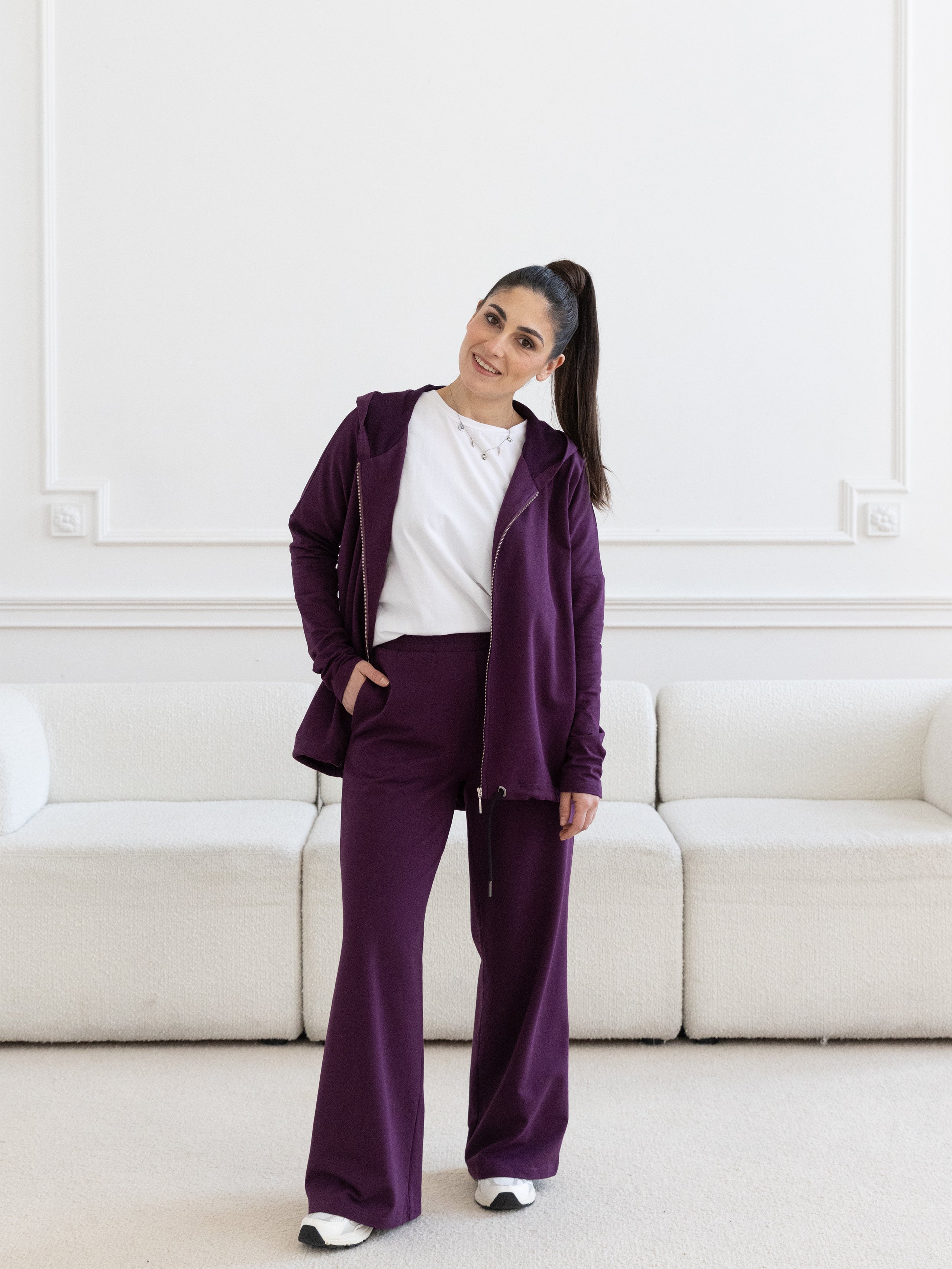 Ninja Pants ZIP z prostą nogawką