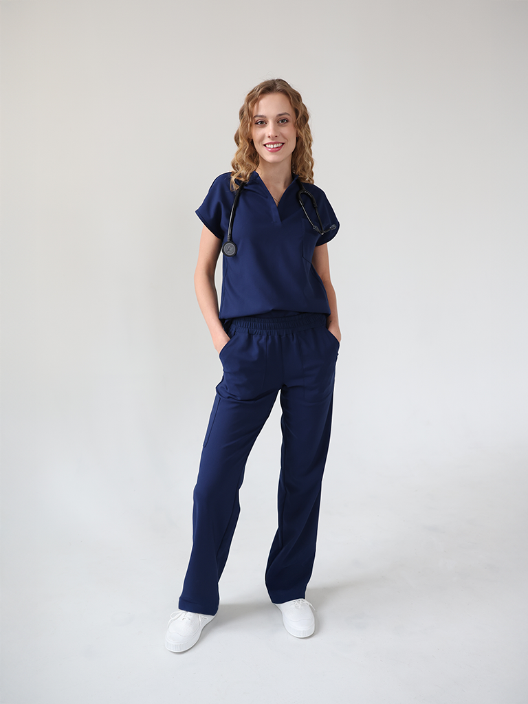 Ninja pants MED Long z prostą nogawką