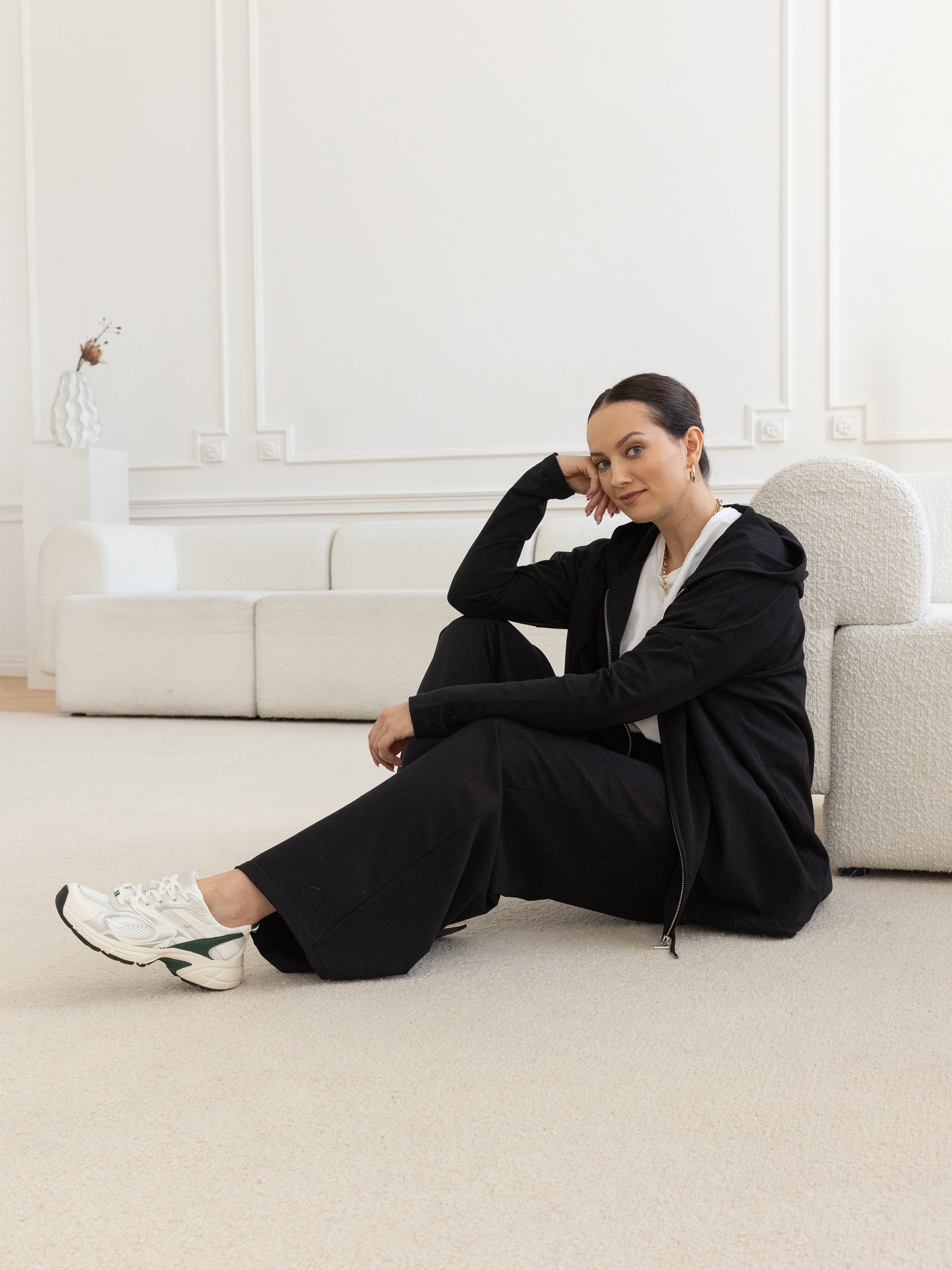 Ninja Pants ZIP Long z prostą nogawką