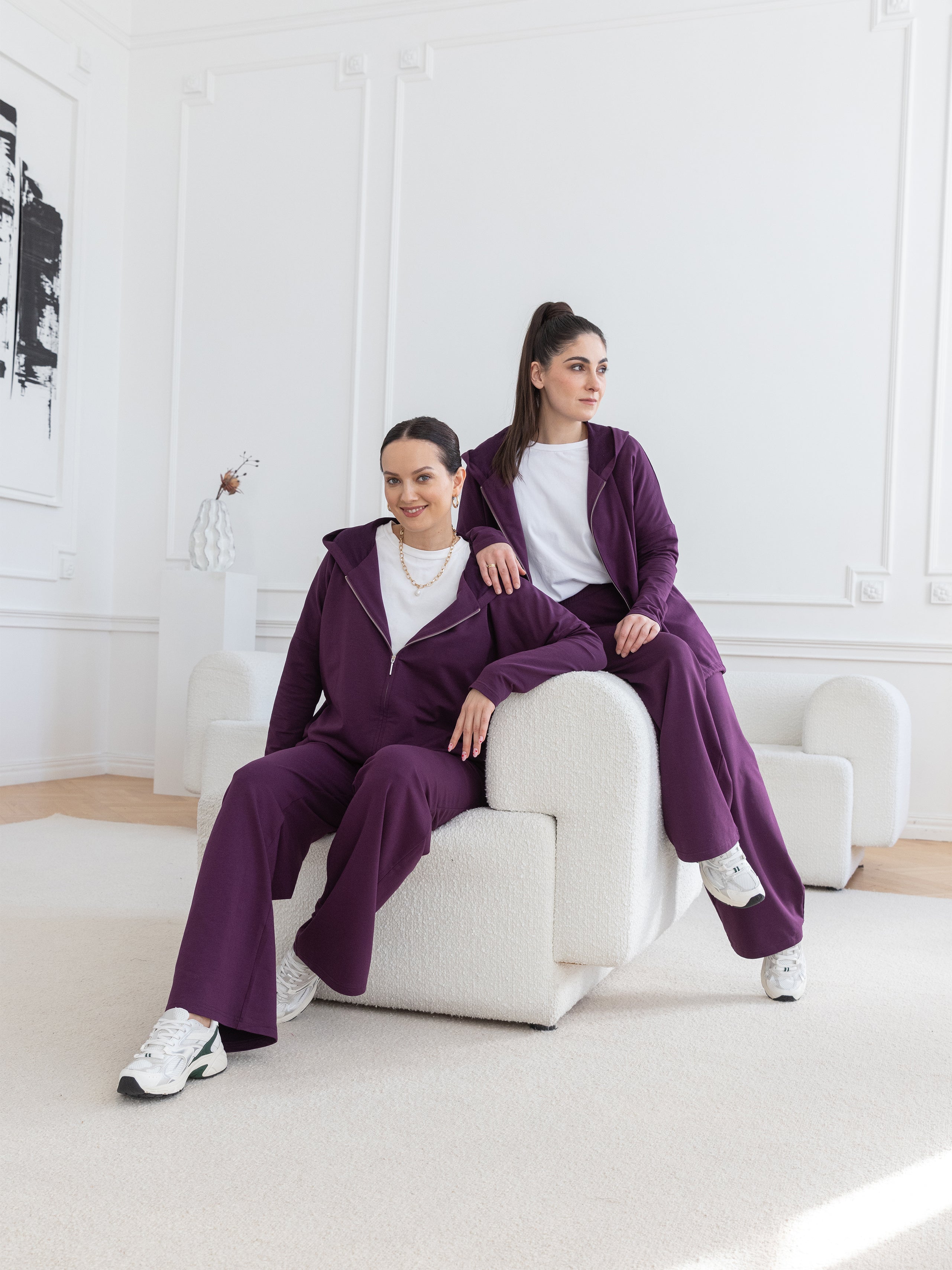 Ninja Pants ZIP Long z prostą nogawką