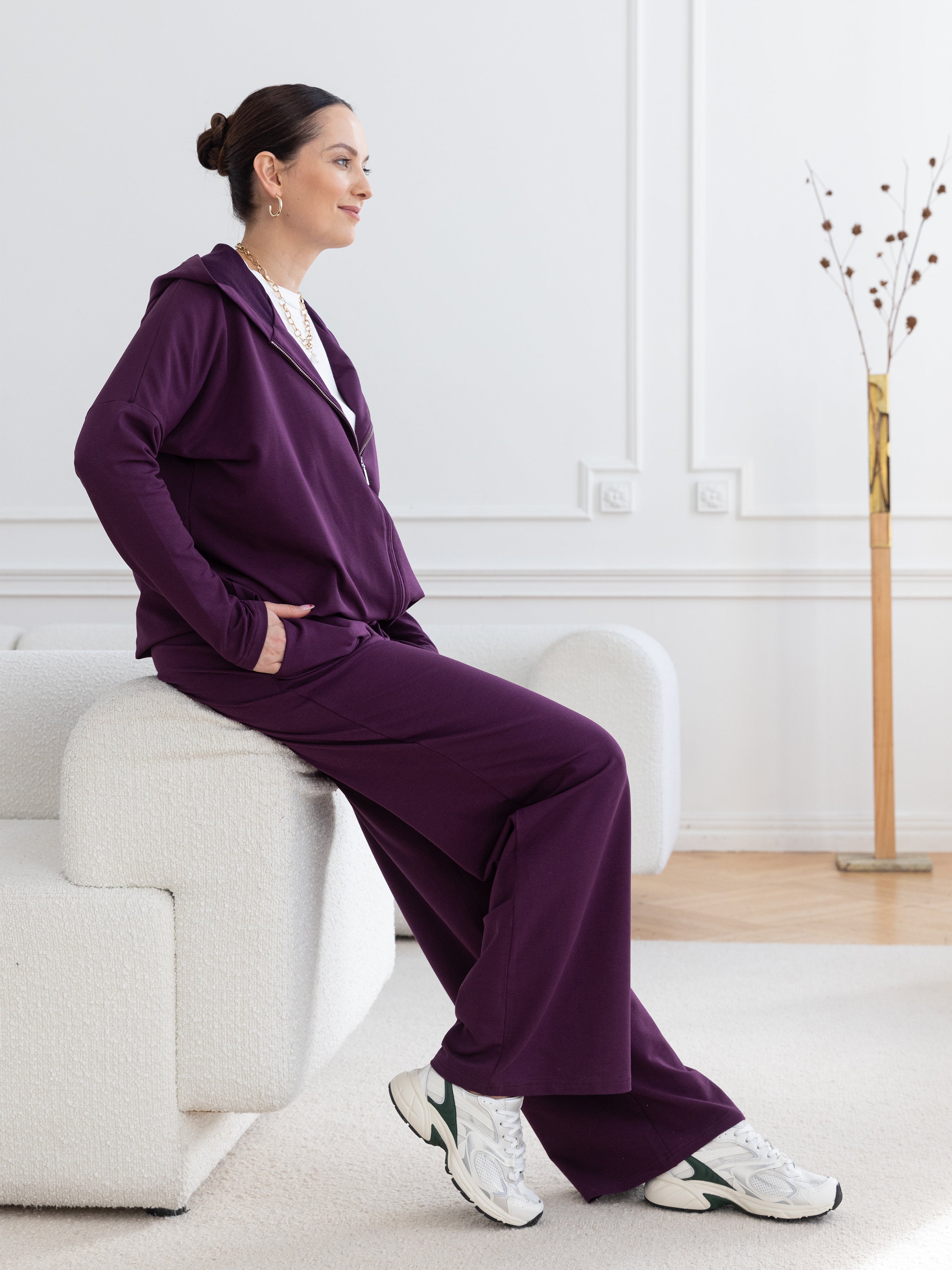 Ninja Pants ZIP Long z prostą nogawką