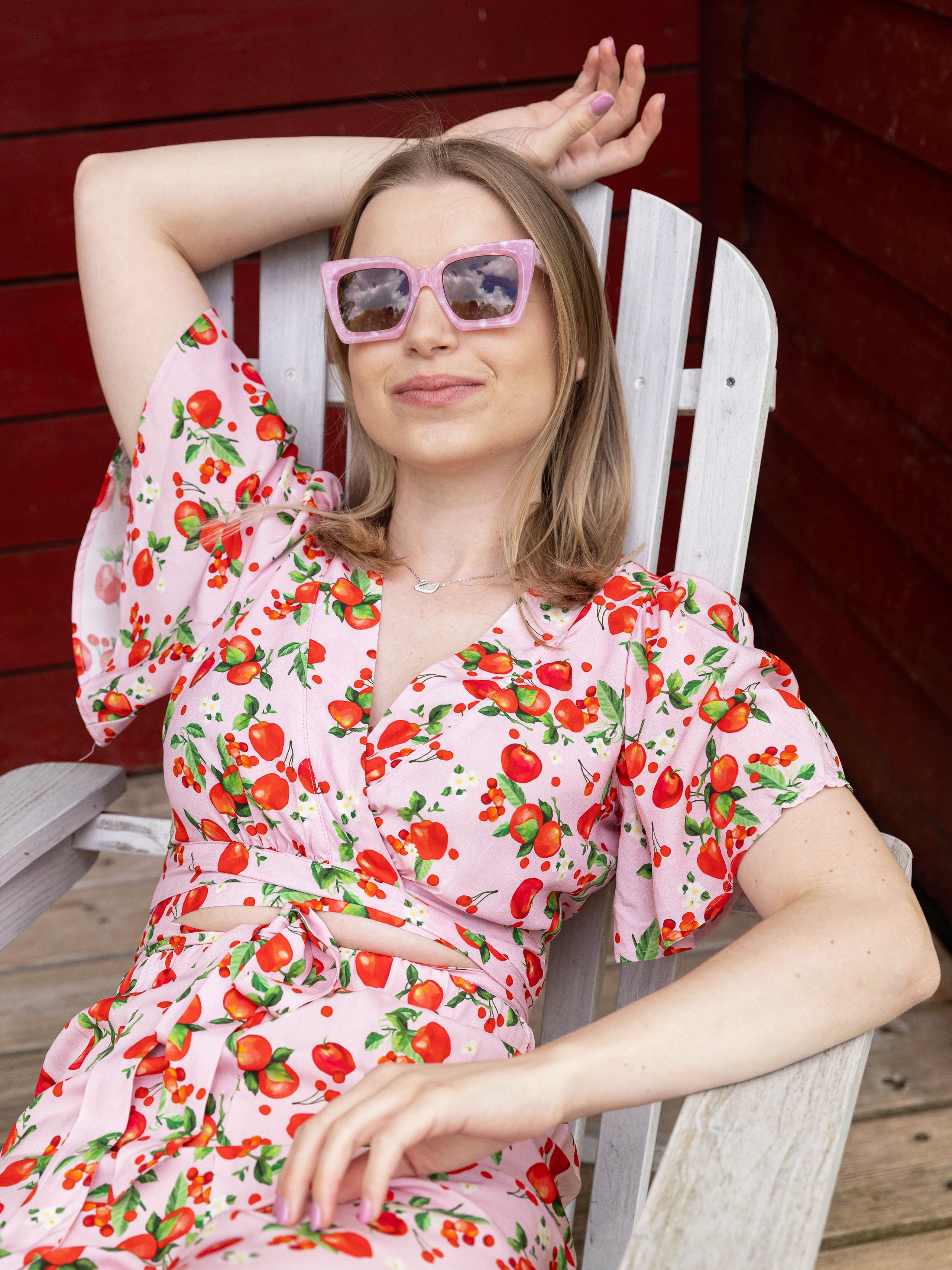 Top Elena krótki rękaw
