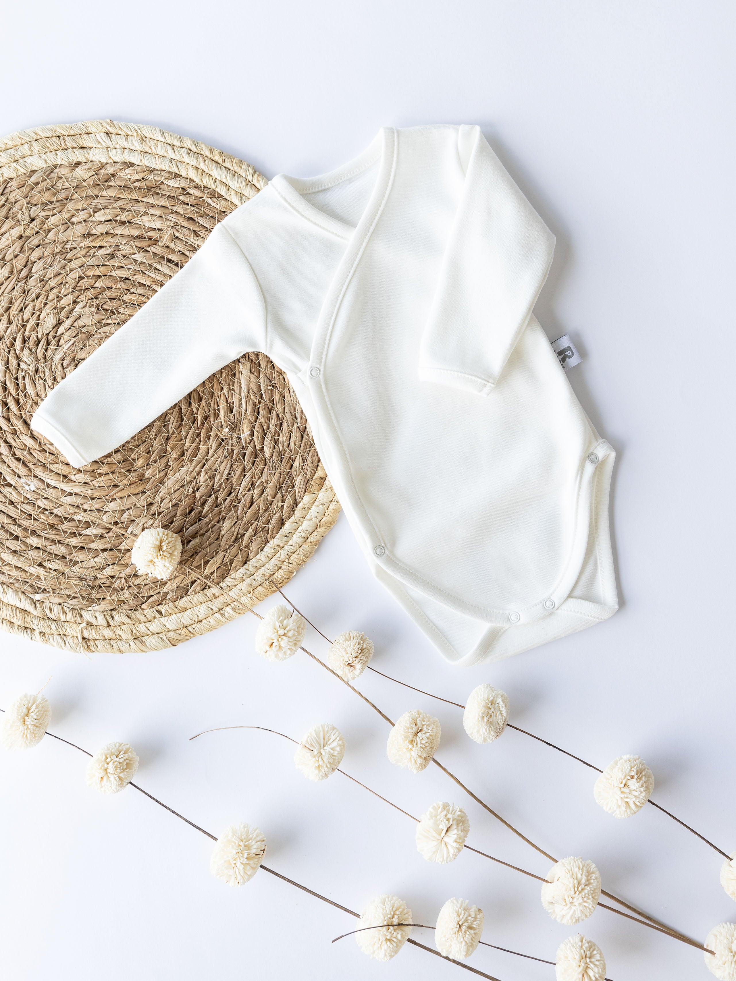 Body niemowlęce długi rękaw basic
