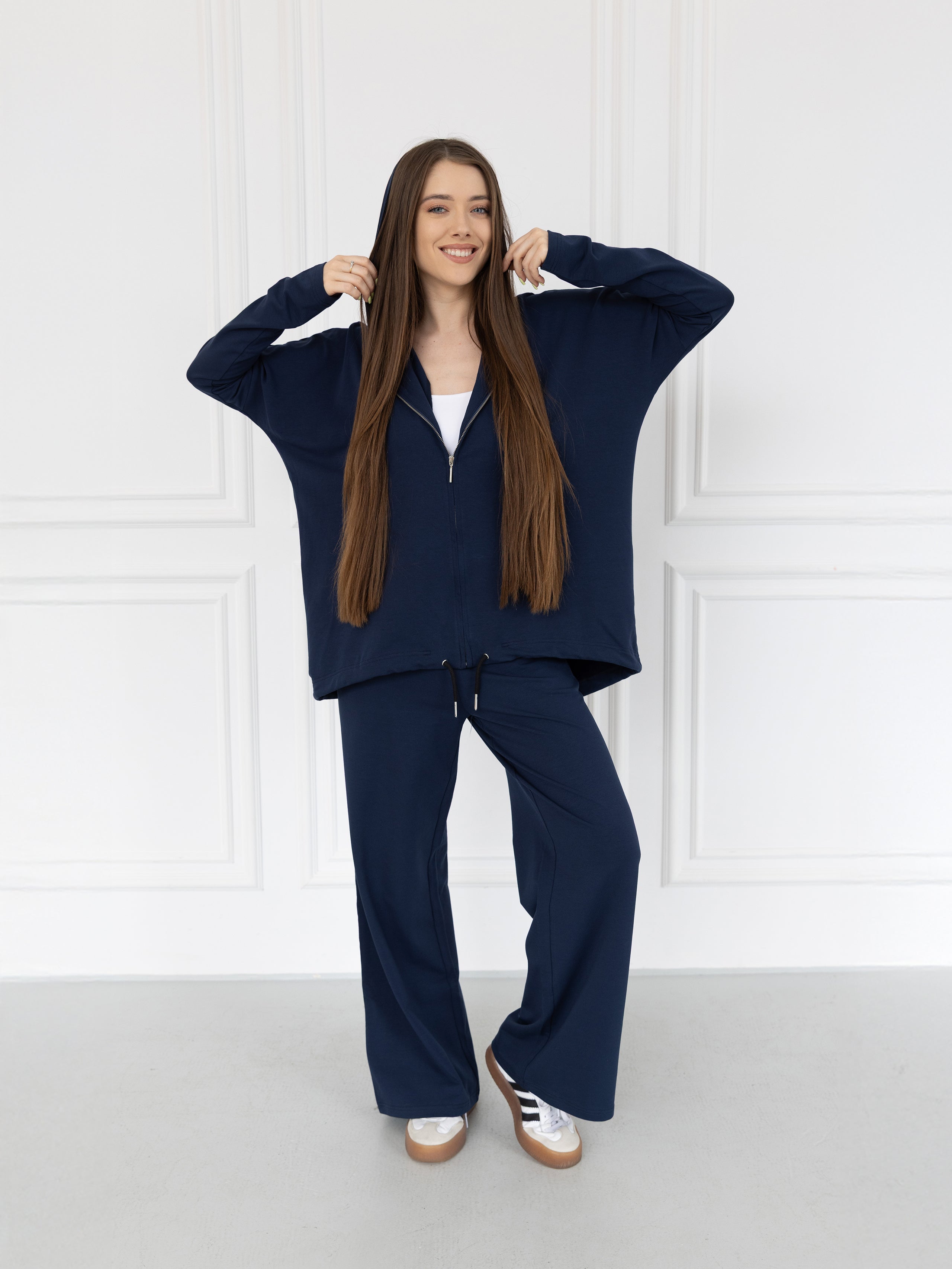 Ninja Pants ZIP z prostą nogawką