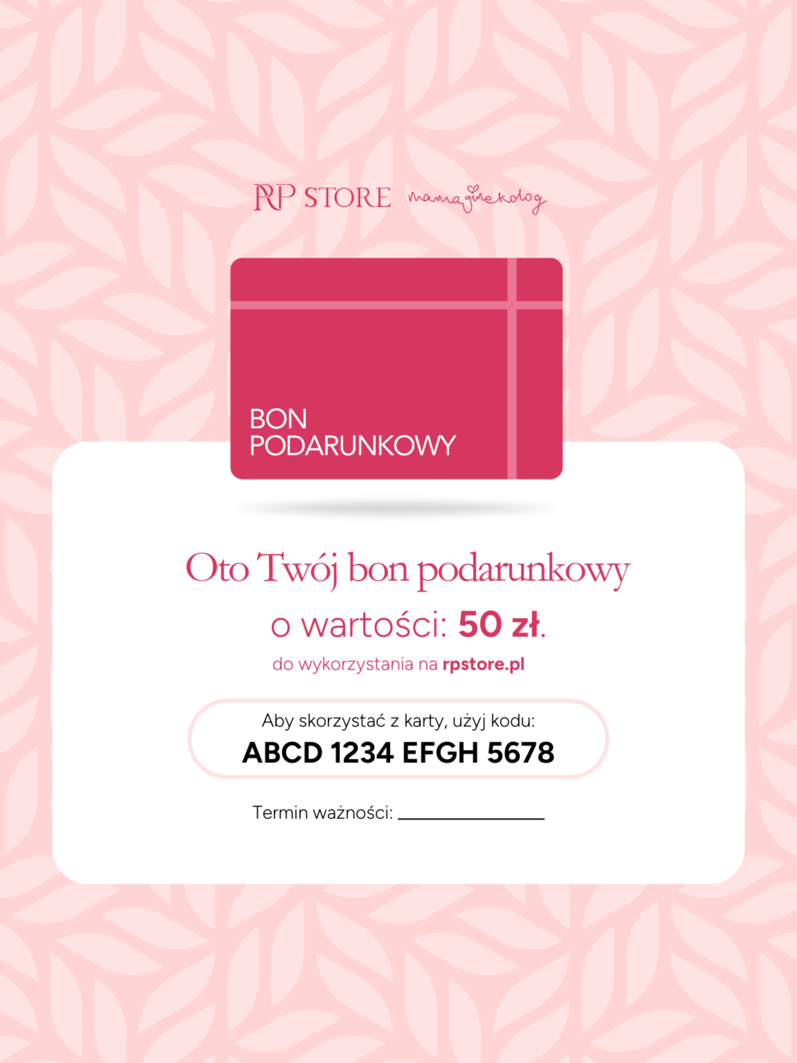 Bon podarunkowy