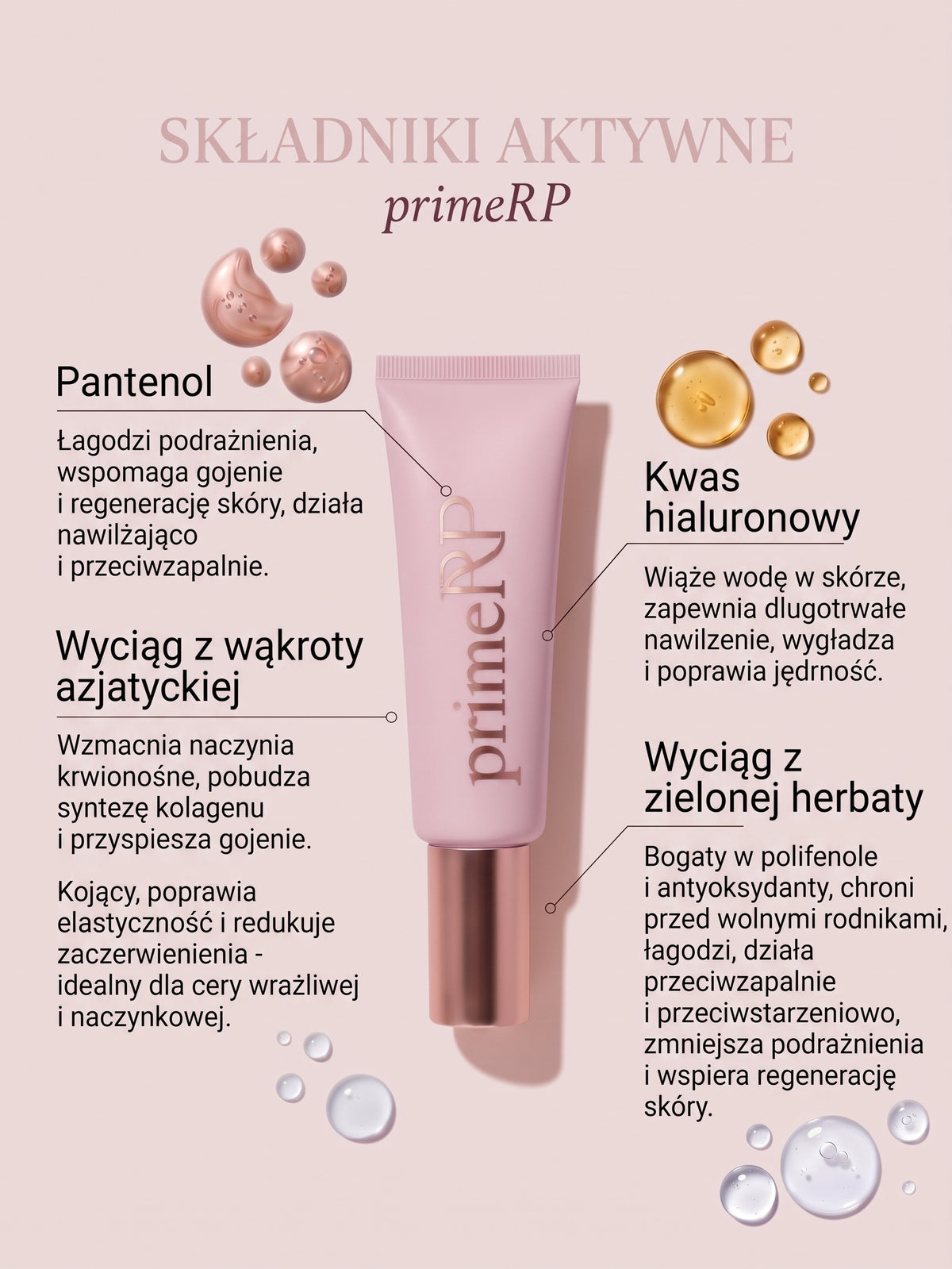 PrimeRP nawilżająca emulsja rozświetlająca