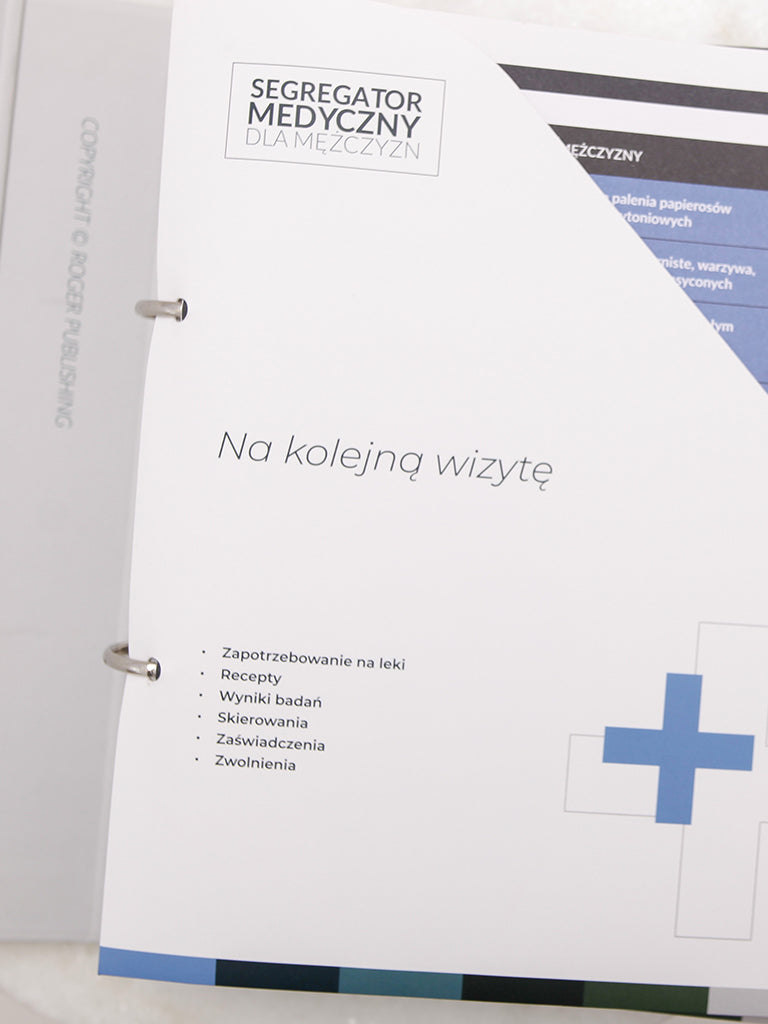 Segregator medyczny dla mężczyzn