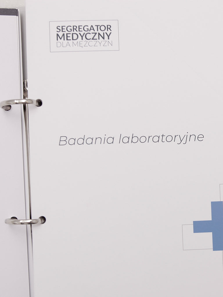 Segregator medyczny dla mężczyzn