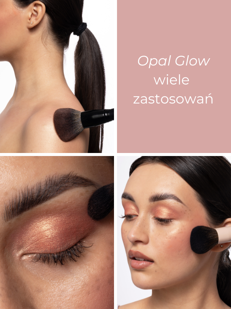 Opalizujący różo-rozświetlacz