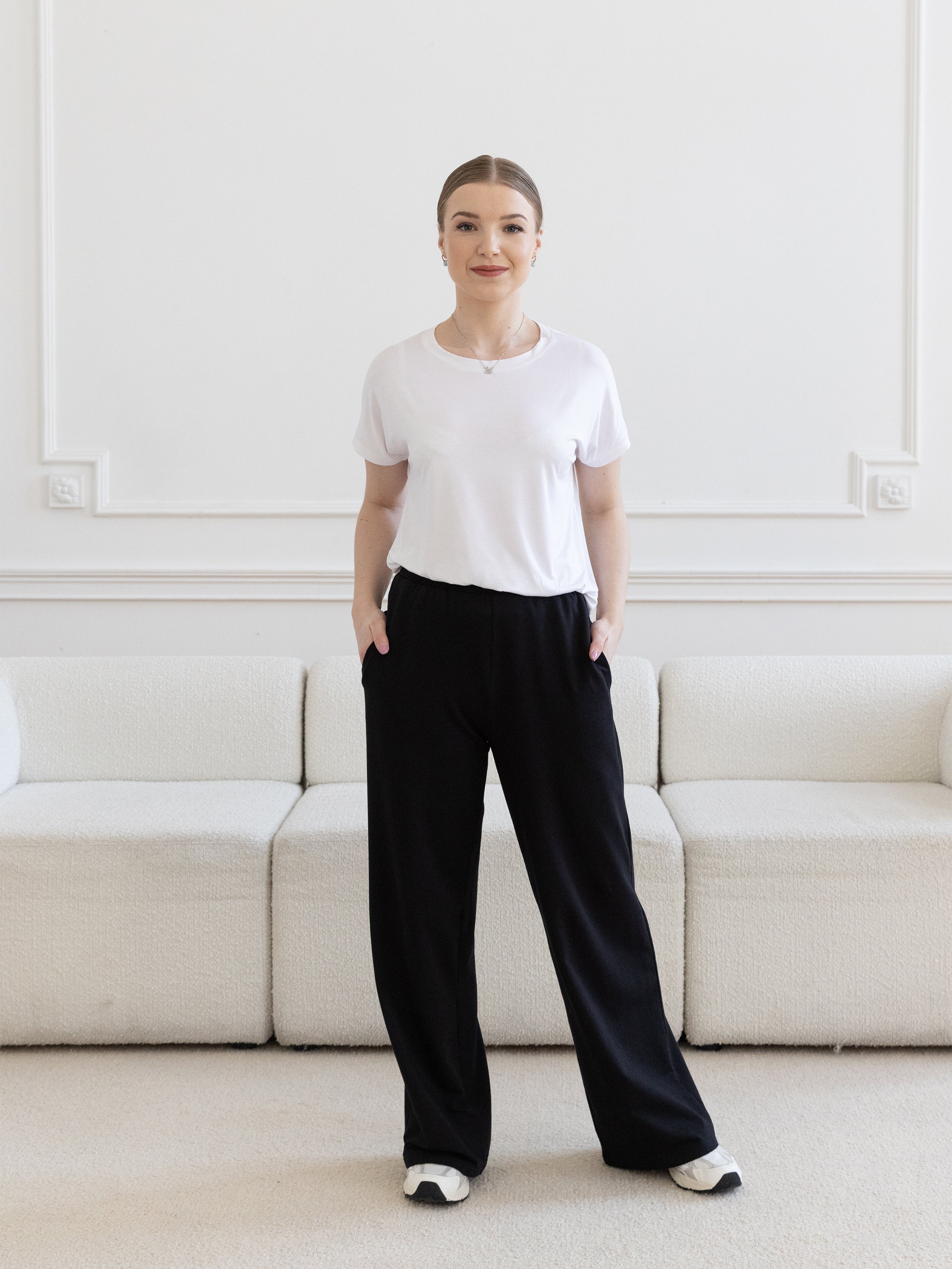 Ninja Pants ZIP z prostą nogawką