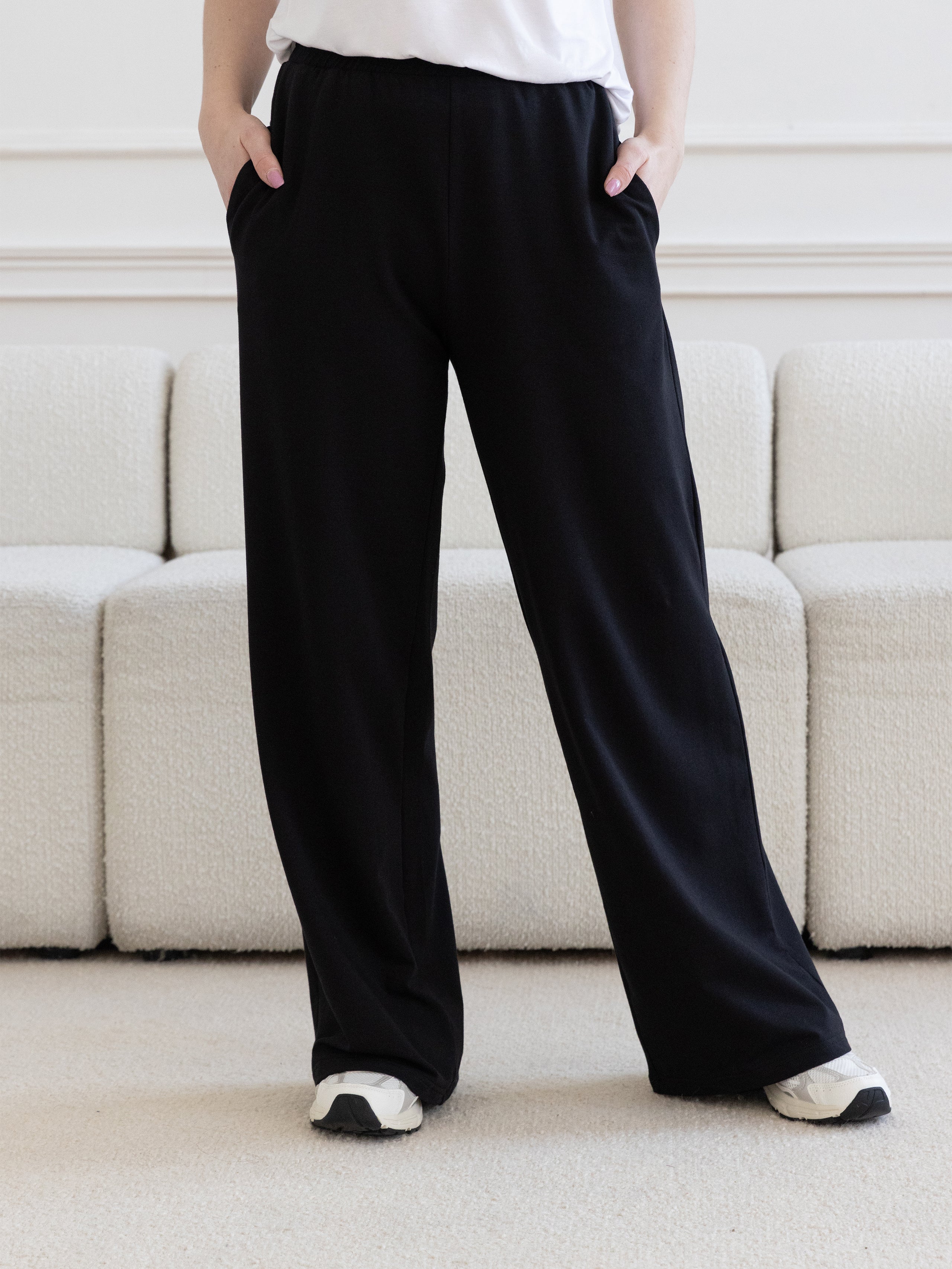Ninja Pants ZIP z prostą nogawką