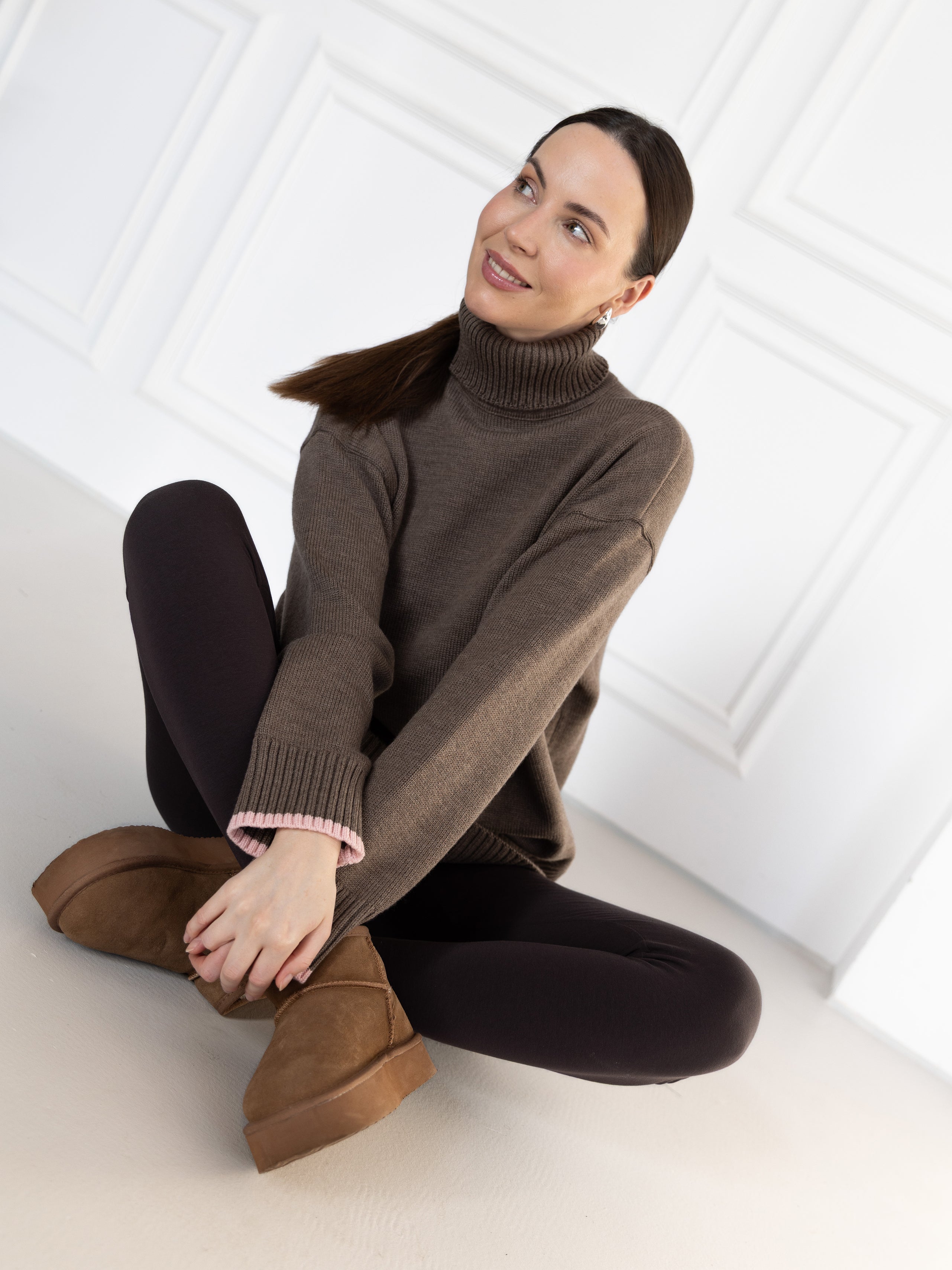 Sweter z golfem Caren