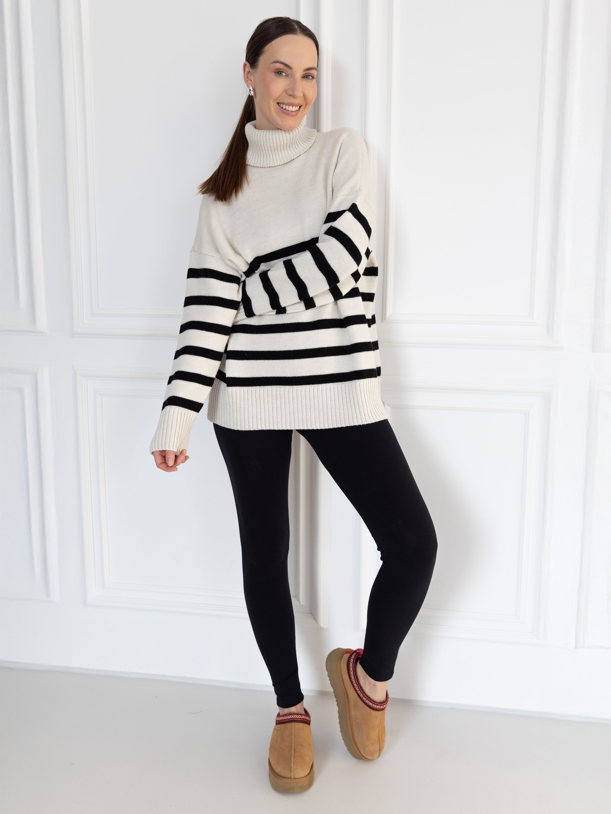 Sweter z golfem Caren