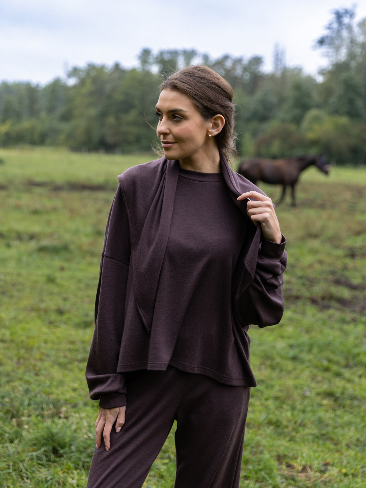 Bluza Celine z chustą - PREMIERA 07.10.2026