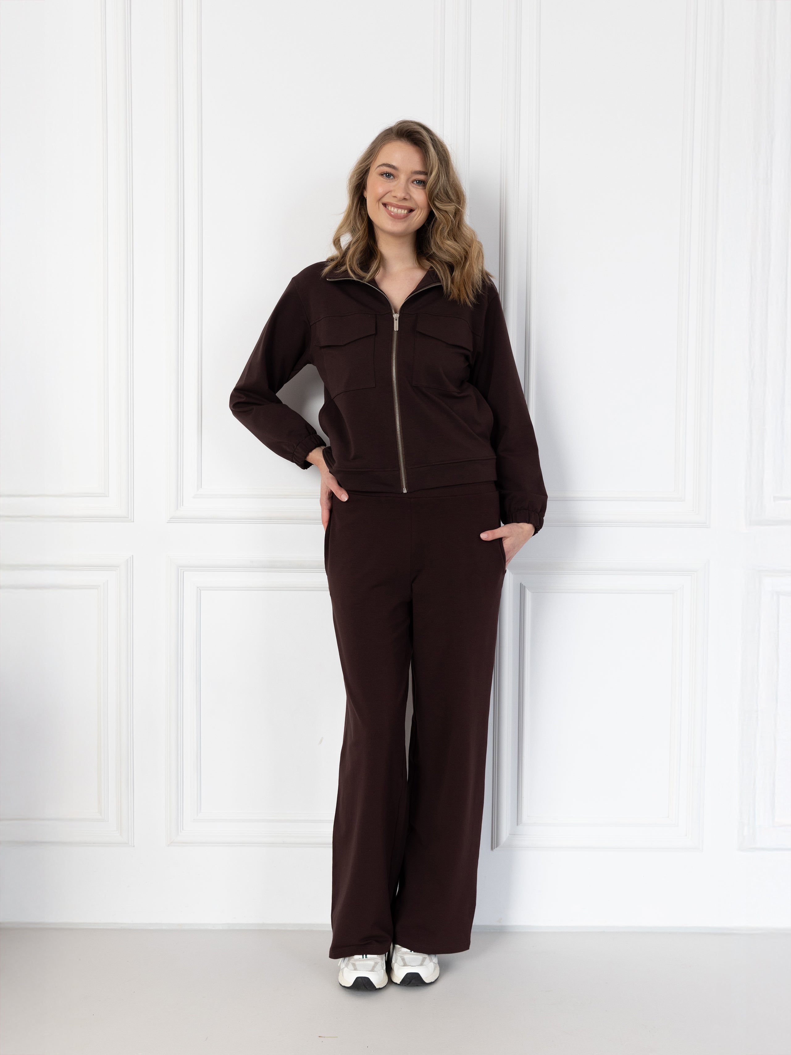 Ninja Pants ZIP Long z prostą nogawką