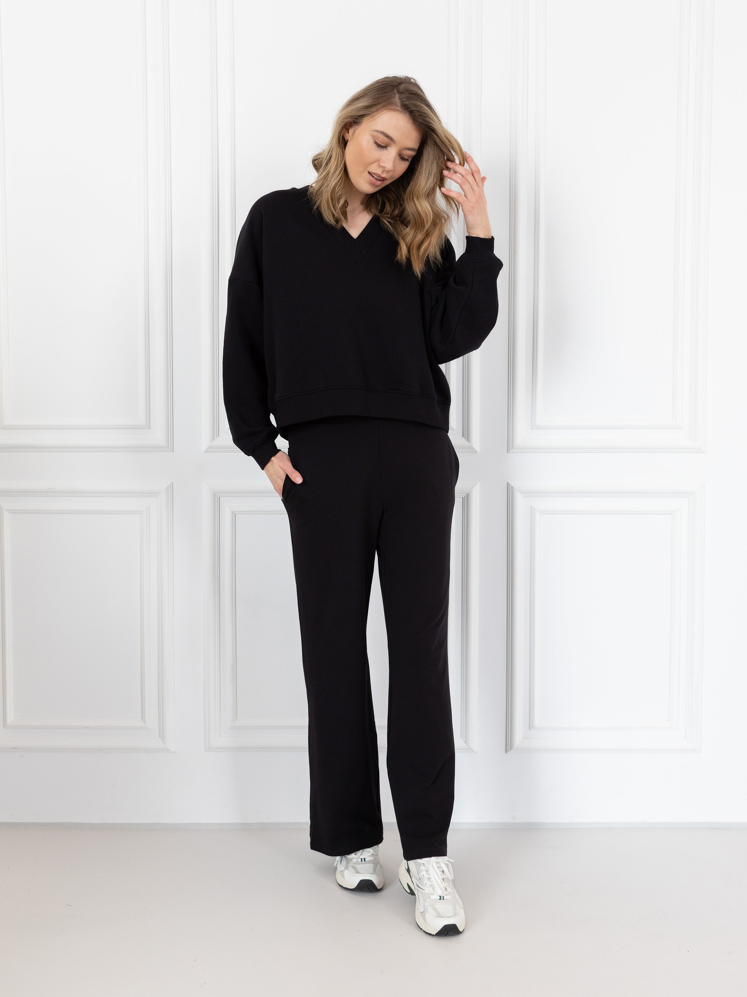 Ninja Pants ZIP Long z prostą nogawką