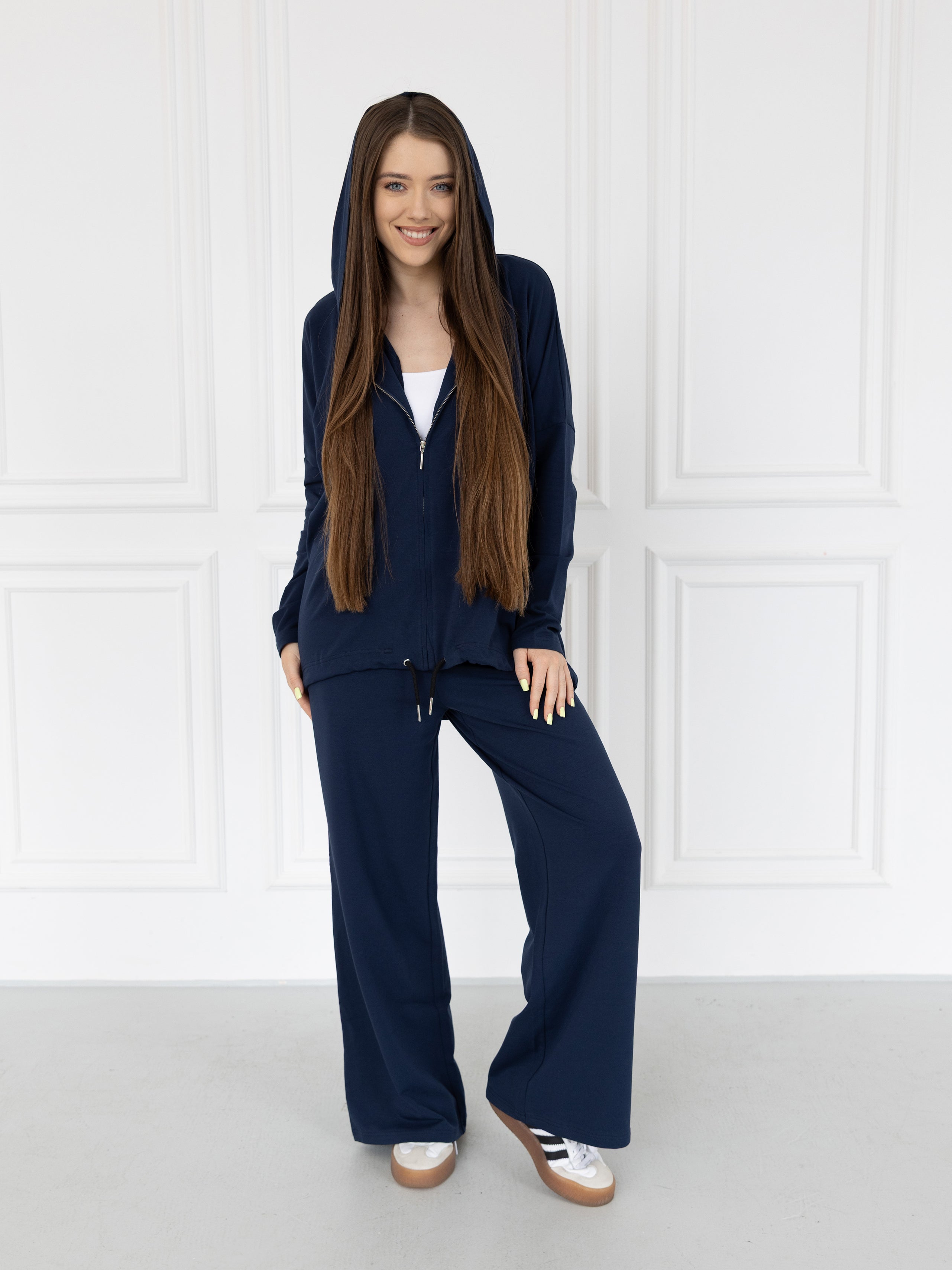 Ninja Pants ZIP z prostą nogawką