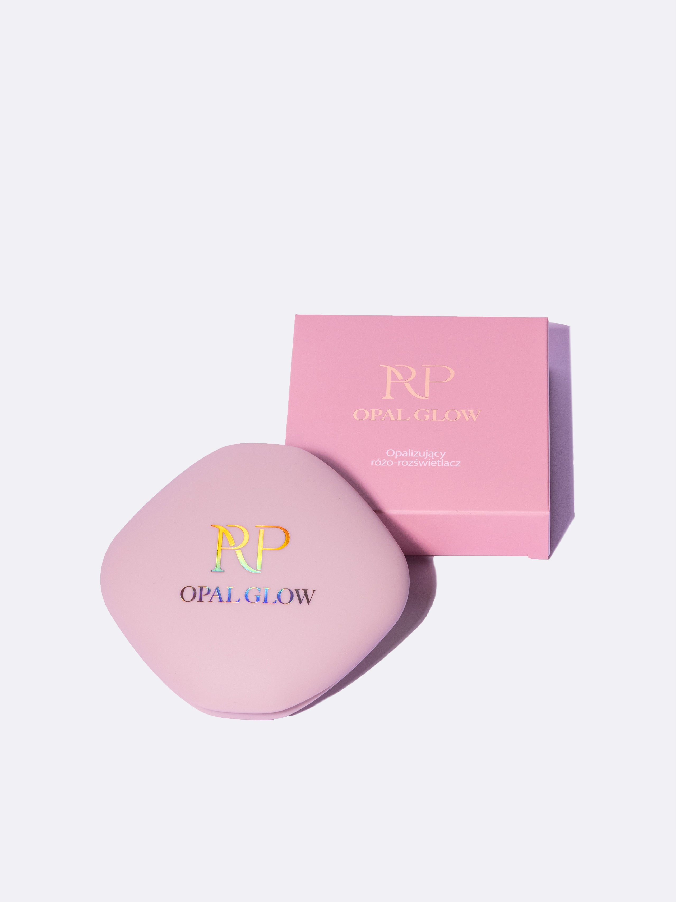 Opalizujący różo-rozświetlacz