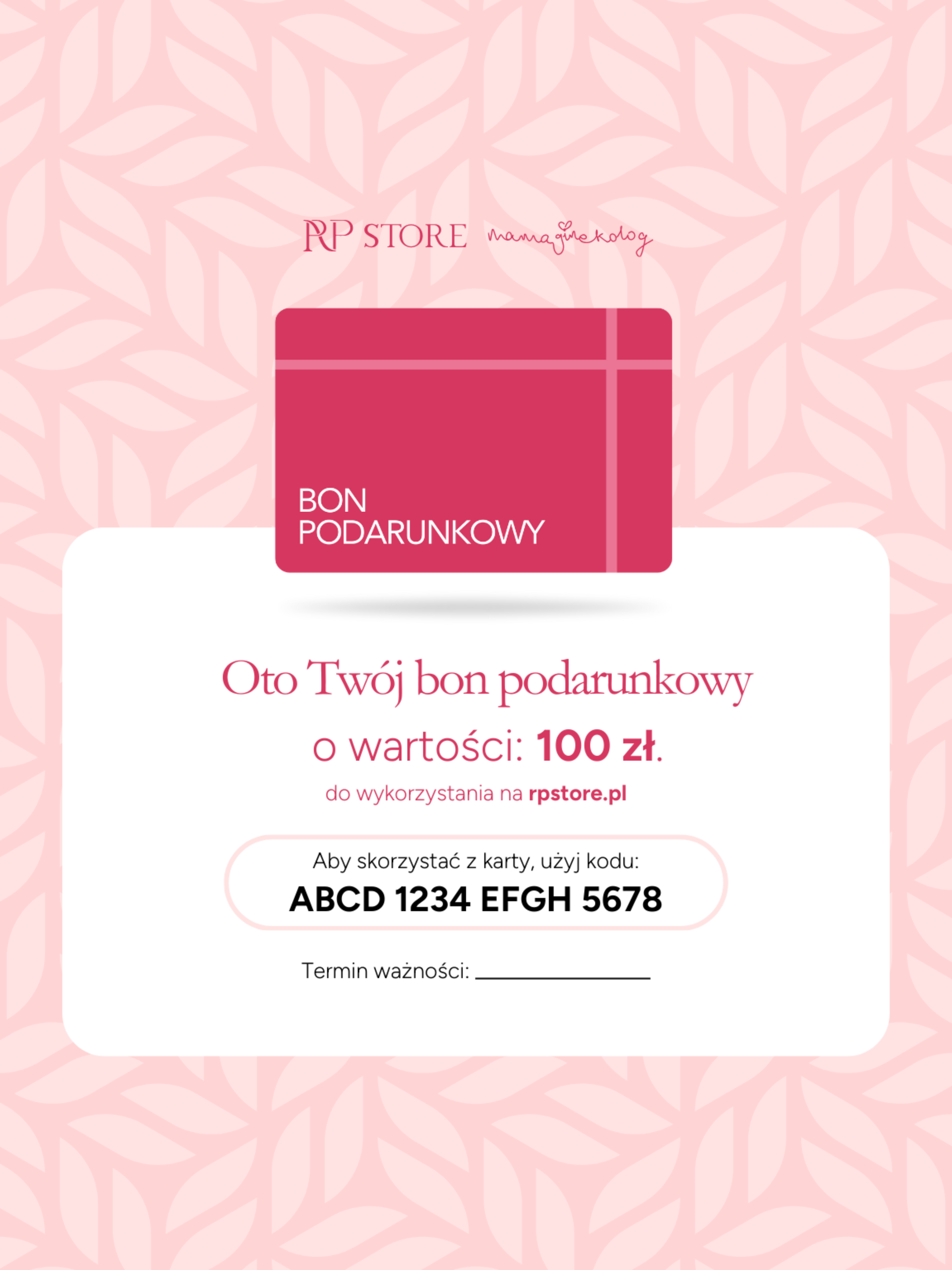 Bon podarunkowy