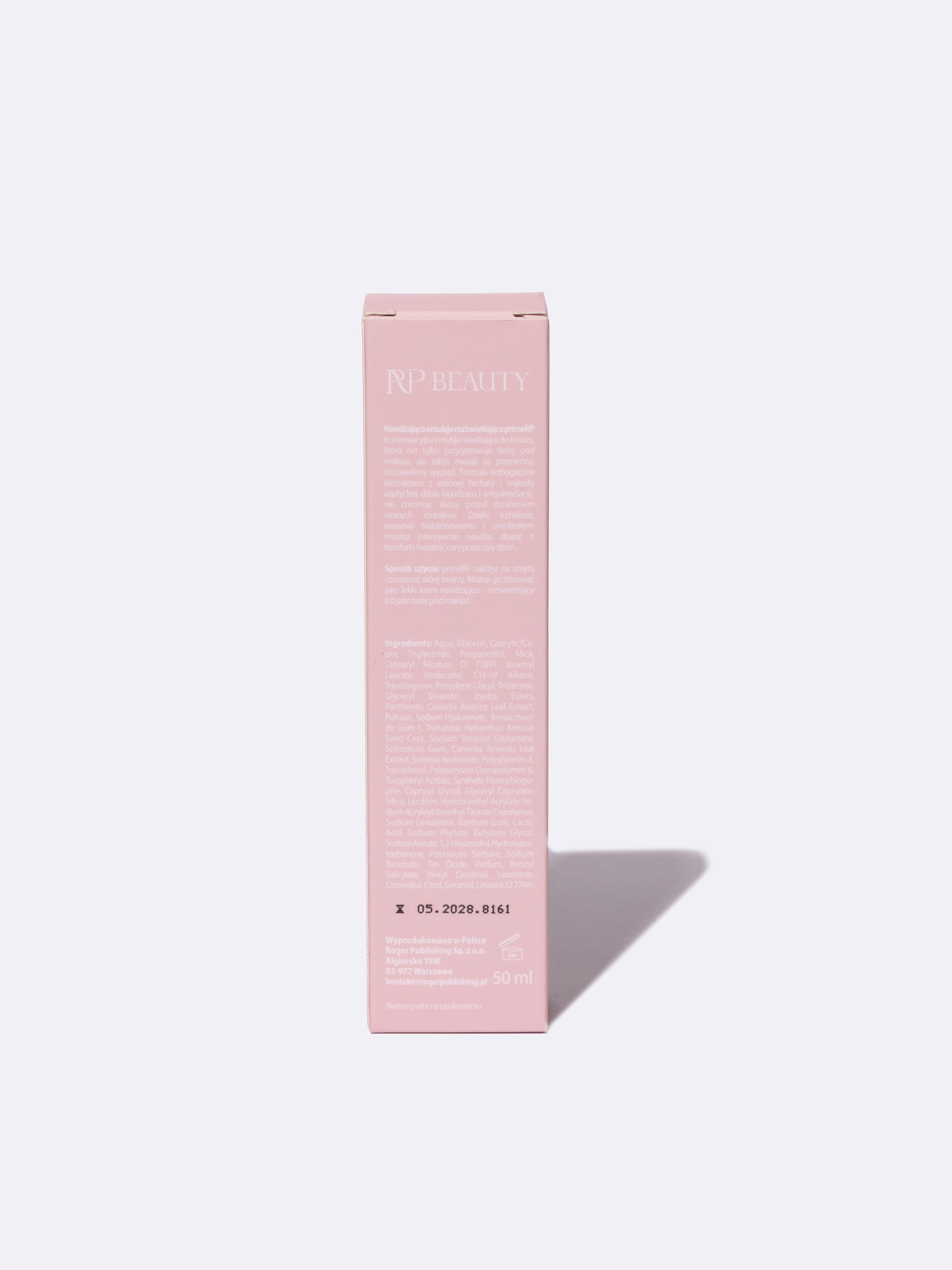 PrimeRP nawilżająca emulsja rozświetlająca