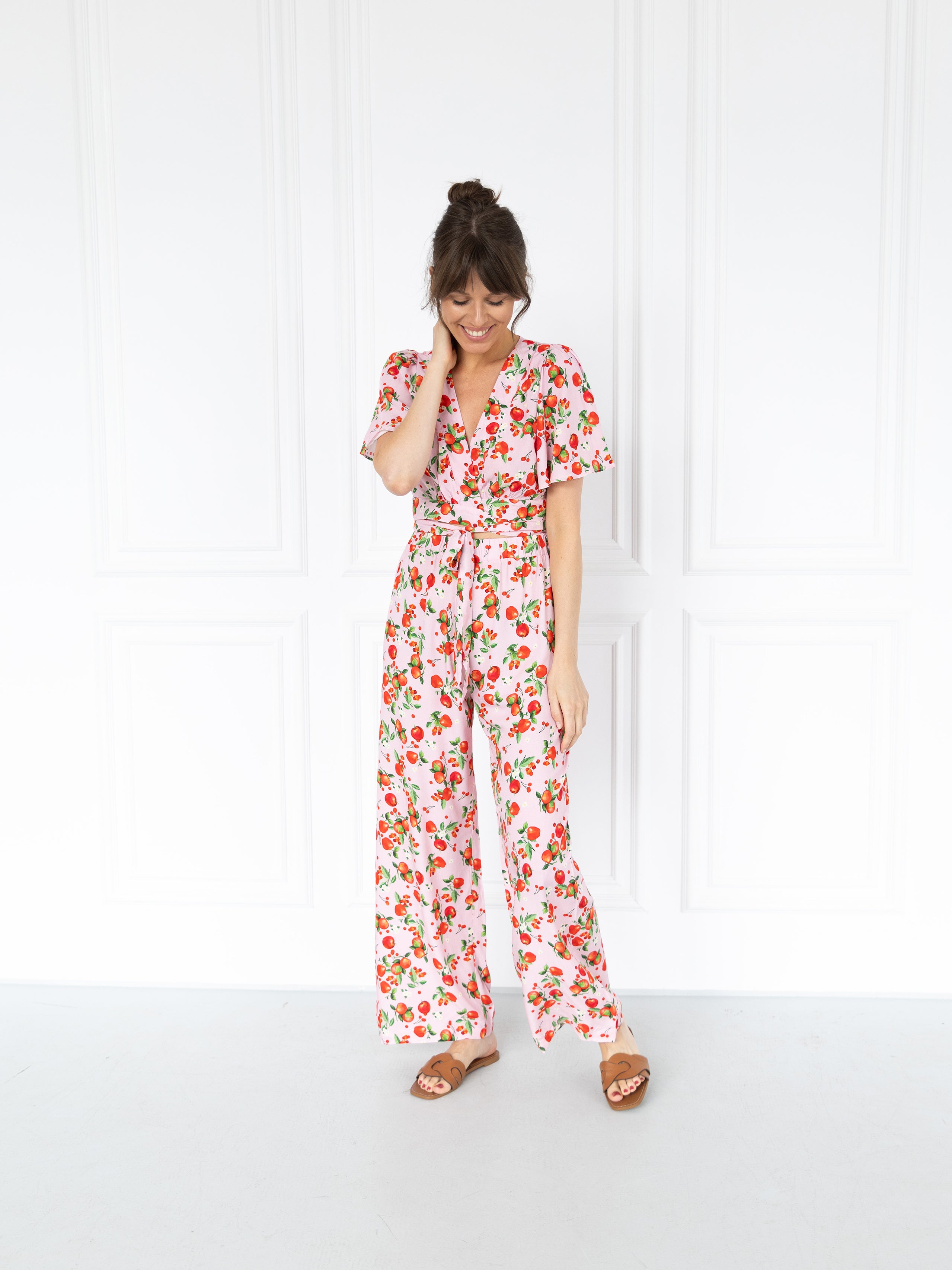 Top Elena krótki rękaw