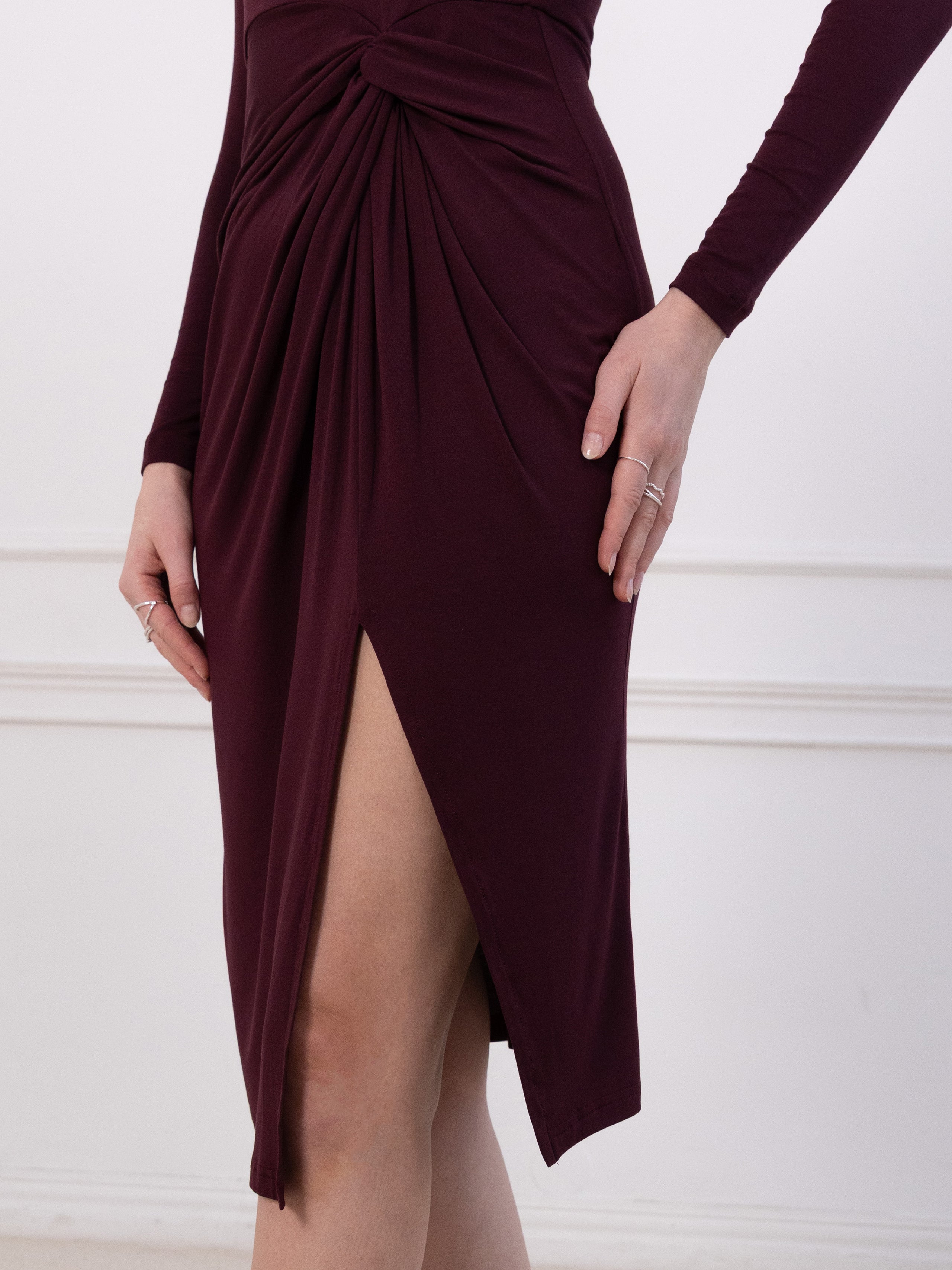 Sukienka Ella z długimi rękawami