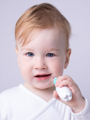 Soniczna szczoteczka do zębów dla dzieci 0-3 lat z końcówką wymienną
